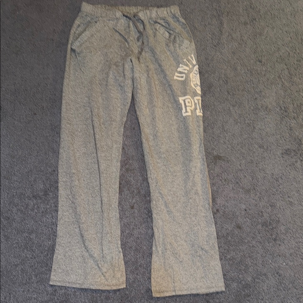 Victoria's Secret PINK Heather Gray Sweatpants